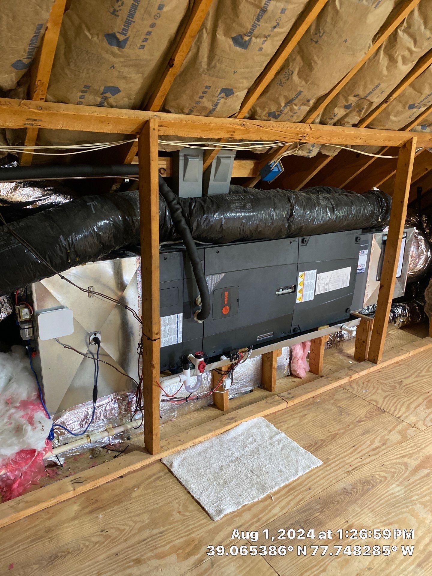 Trane 20 SEER2 Heat Pump Installation